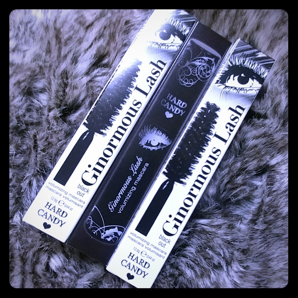 3 Hard Candy Ginormous Lash Volumizing Mascara Blk - Picture 2 of 7